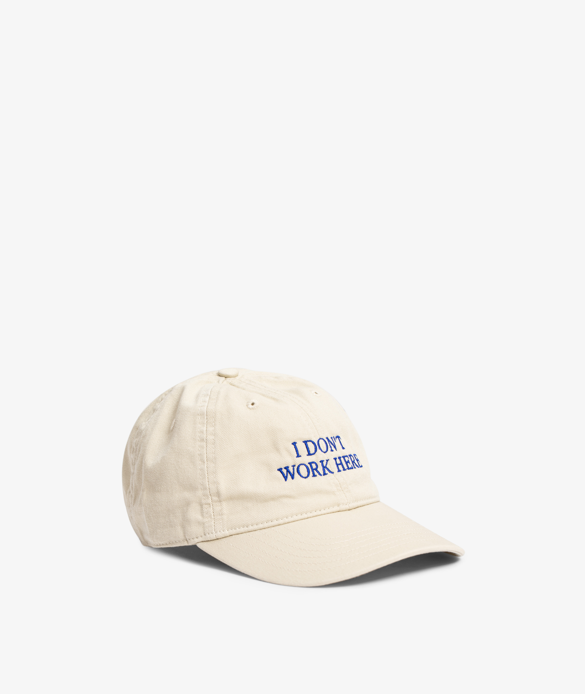 Norse Store  Shipping Worldwide - IDEA I don't Work here Cap - Beige