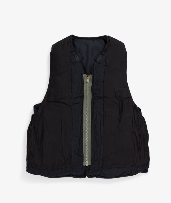 Norse Store | Shipping Worldwide - visvim HARRIER DOWN VEST - NAVY