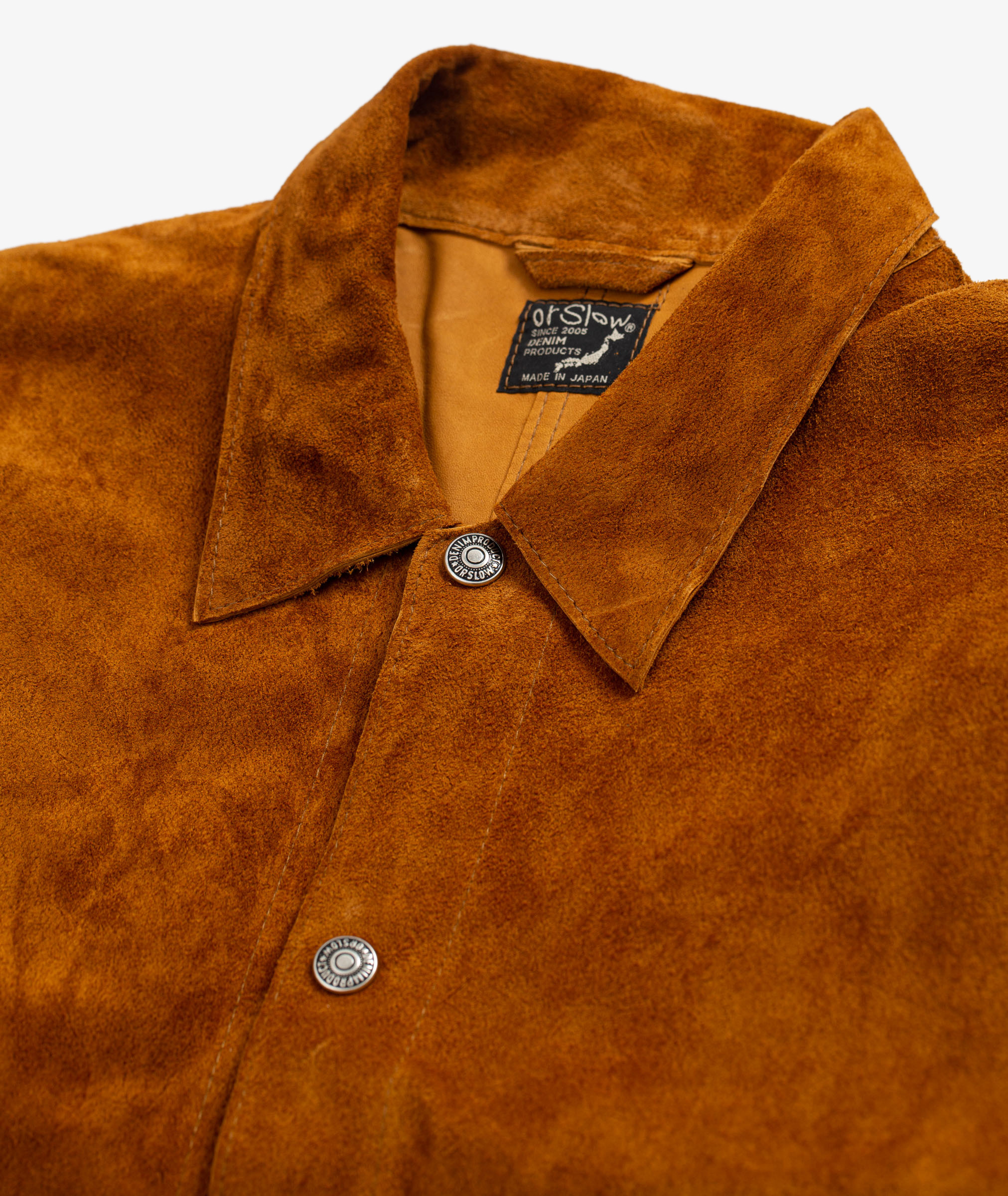 Norse Store | Shipping Worldwide - Orslow Utility Coverall Suede Jacket ...