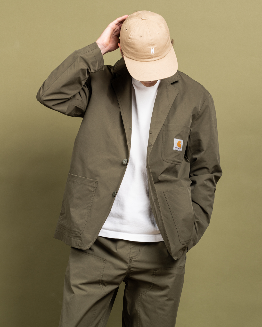 Norse Store  Shipping Worldwide - Carhartt WIP Montana Blazer - Seaweed