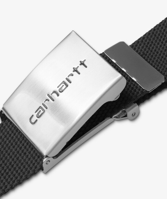 Carhartt WIP - Clip Belt Chrome