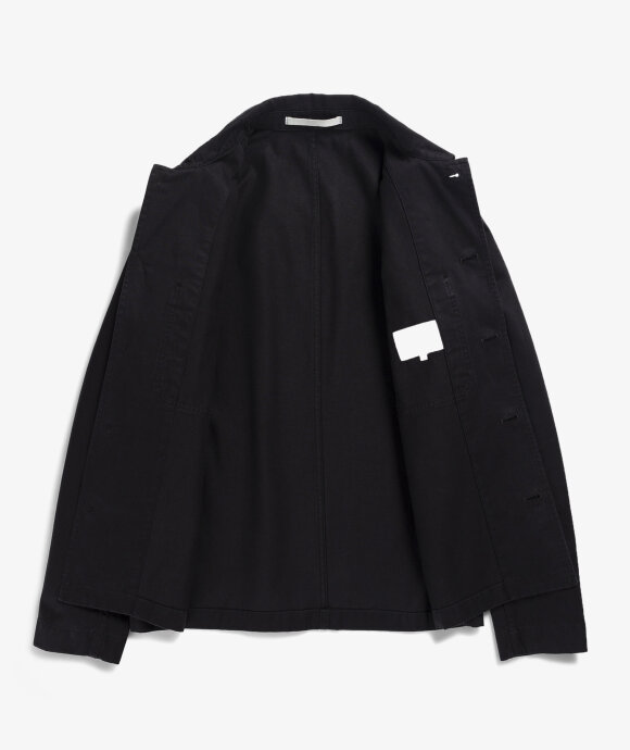 Norse Store | Shipping Worldwide - Norse Projects Tyge Broken Twill - Black