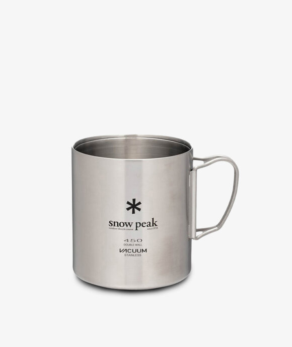 Snow Peak - Stainless Vacuum Double Wall 450 Mug