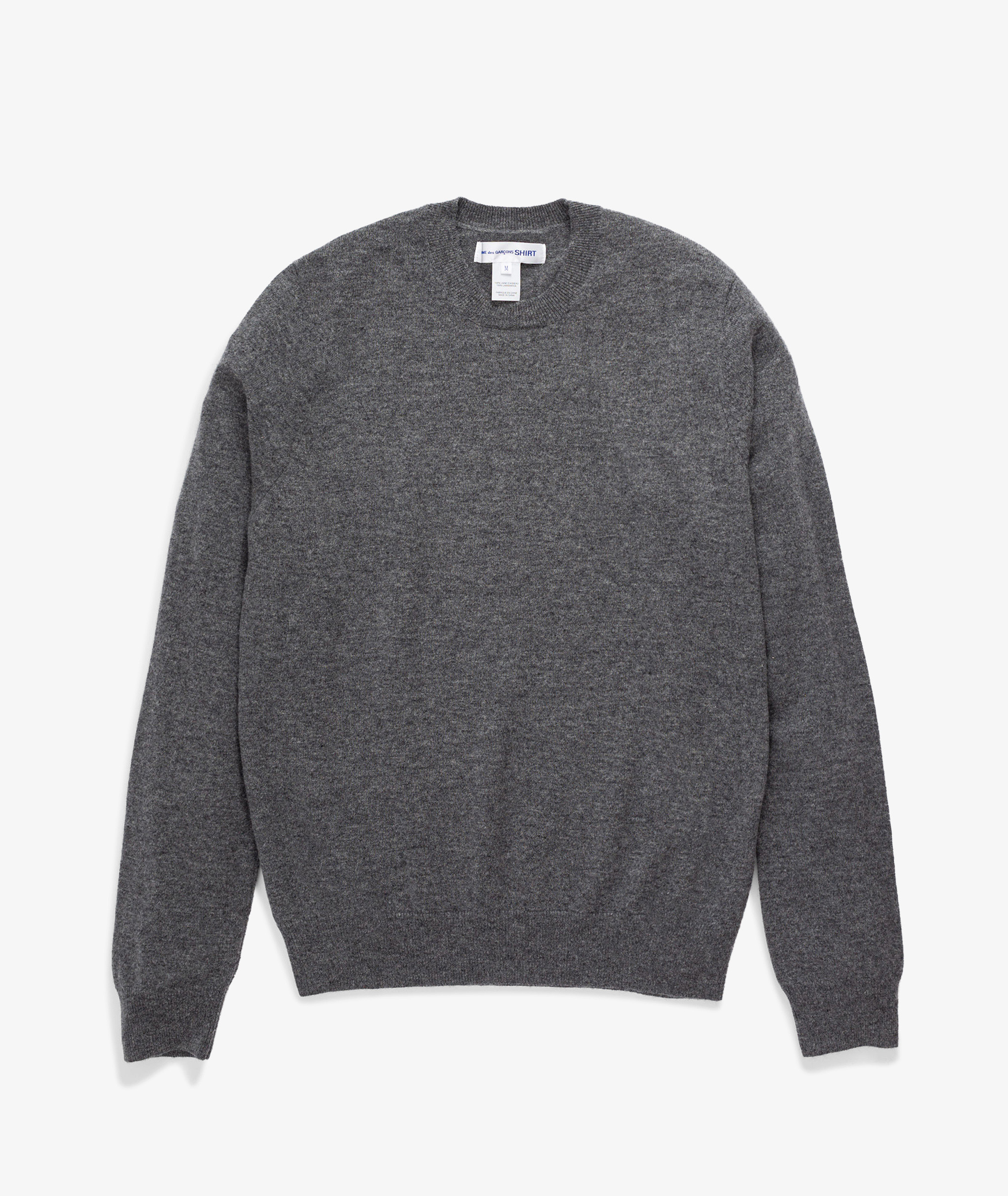 Norse Store Worldwide - COMME des GARÇONS SHIRT Mens Knit - Grey