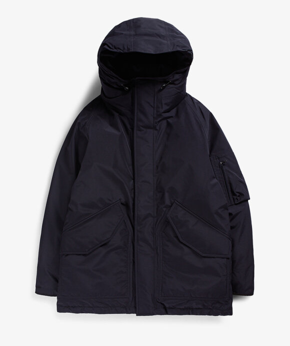 Norse Store | Shipping Worldwide - Nanamica Gore-Tex Down Coat - Navy