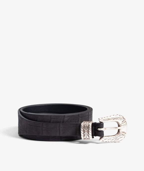 Anderson's - Croc Leather Belt