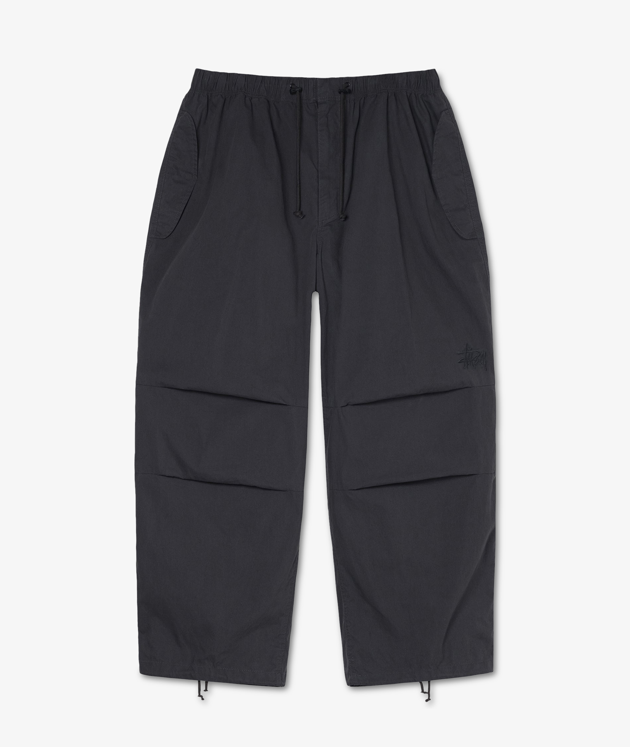 Norse Store  Shipping Worldwide - Stüssy Nyco Over Trousers - Washed Black