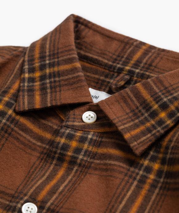 TS(S) - Plaid Hem String Shirt