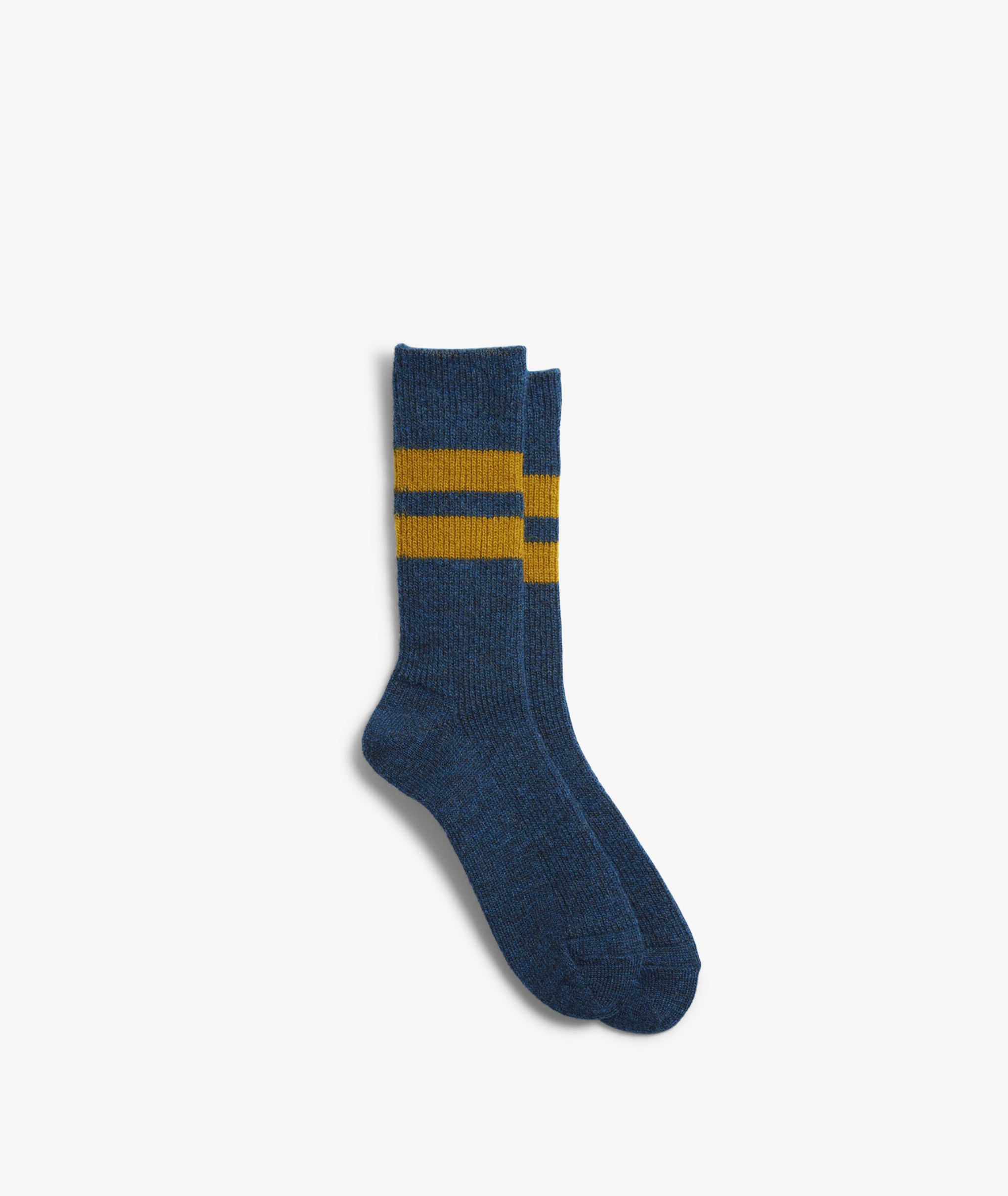 Norse Store | Shipping Worldwide - RoToTo Brushed Mohair Crew - Dark Blue