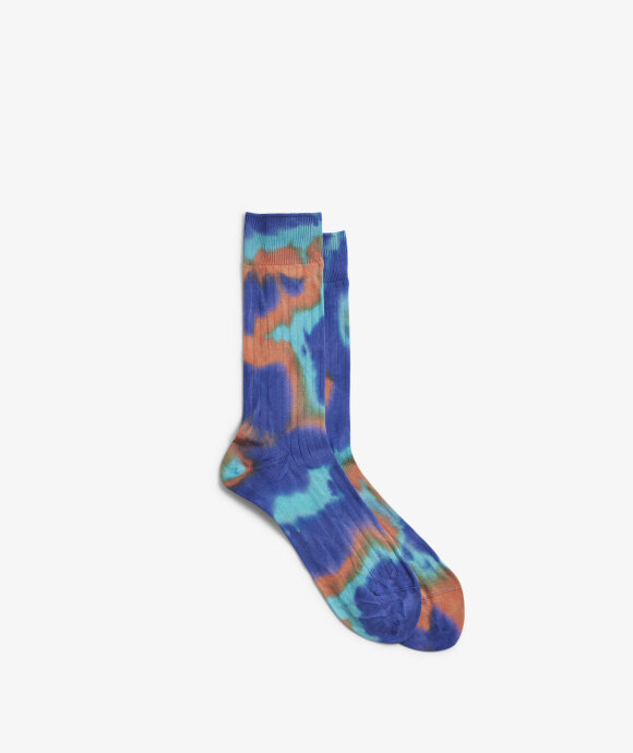 RoToTo - Tie Dye Formal Crew Socks