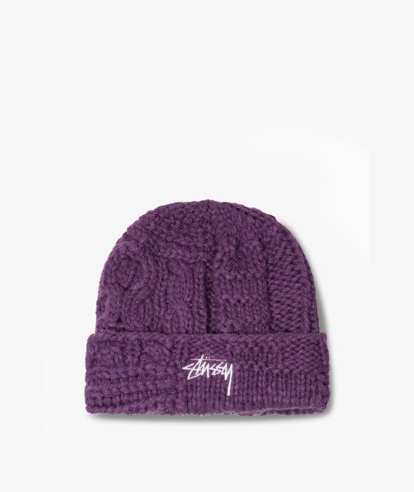 Stüssy - Knit Patchwork Beanie