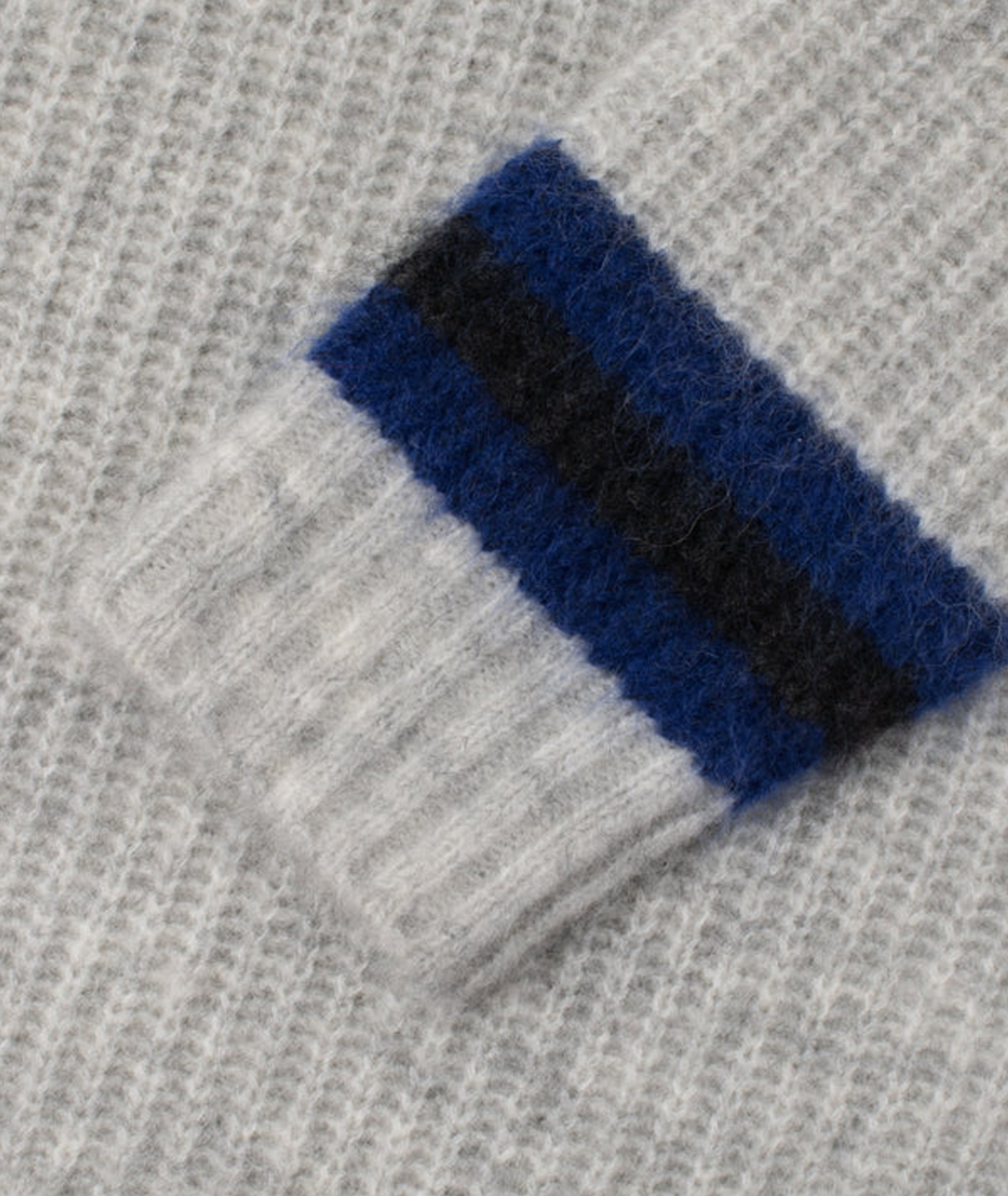Norse Store Shipping Worldwide Stussy Mohair Tennis Sweater Ash