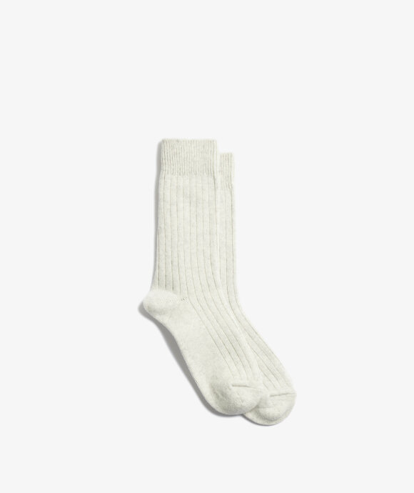 Norse Store | Shipping Worldwide - RoToTo Cotton Wool Ribbed Crew - Ash ...
