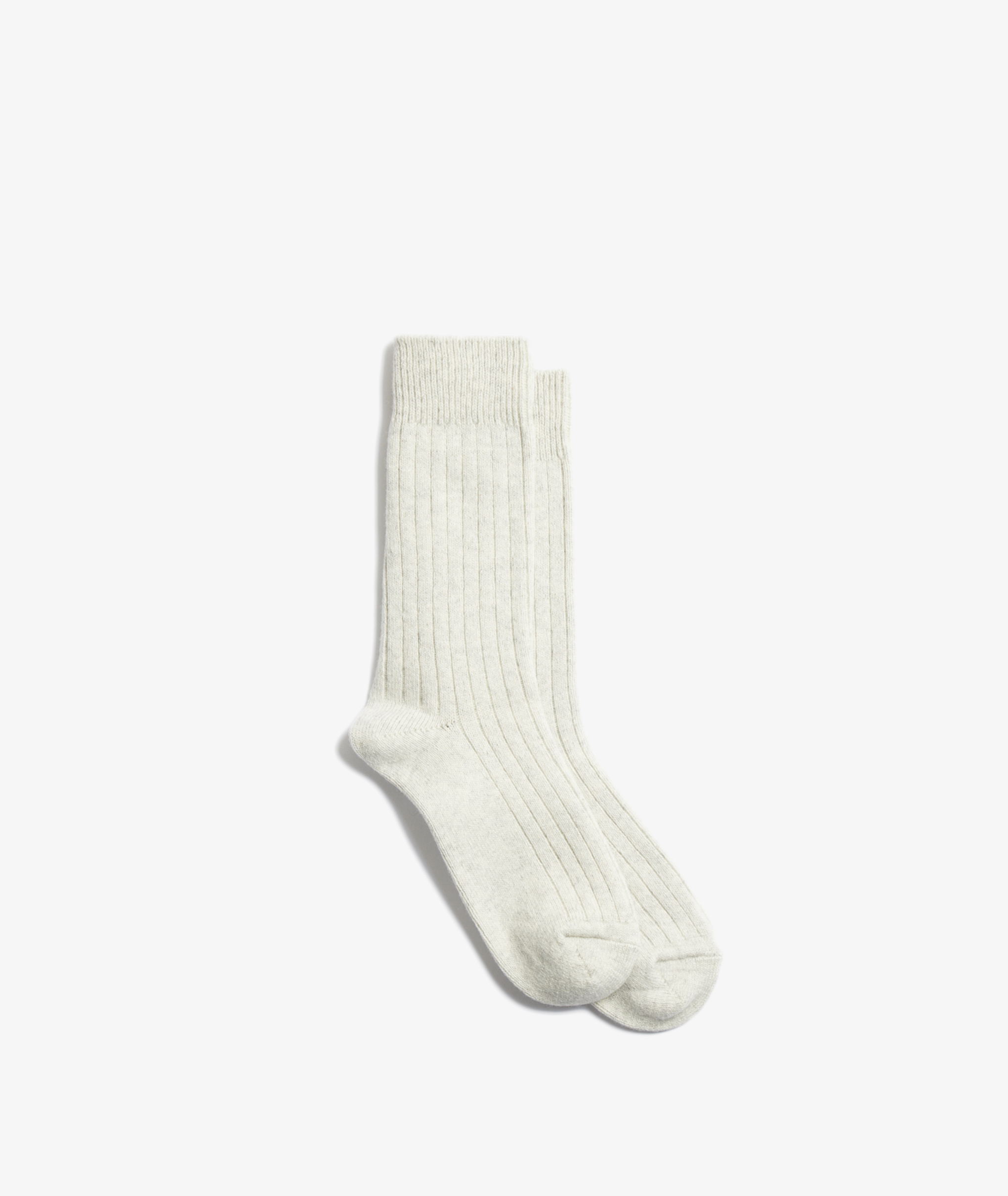 Norse Store | Shipping Worldwide - RoToTo Cotton Wool Ribbed Crew - Ash ...