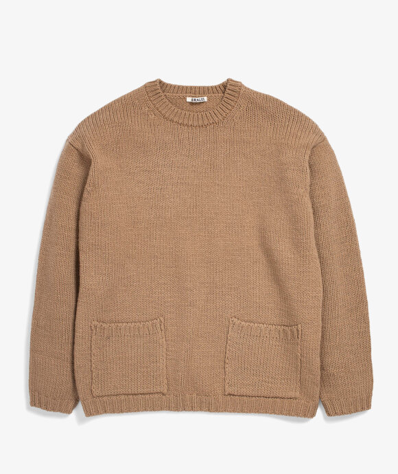 Auralee - Wool Felt Yarn Knit P/O