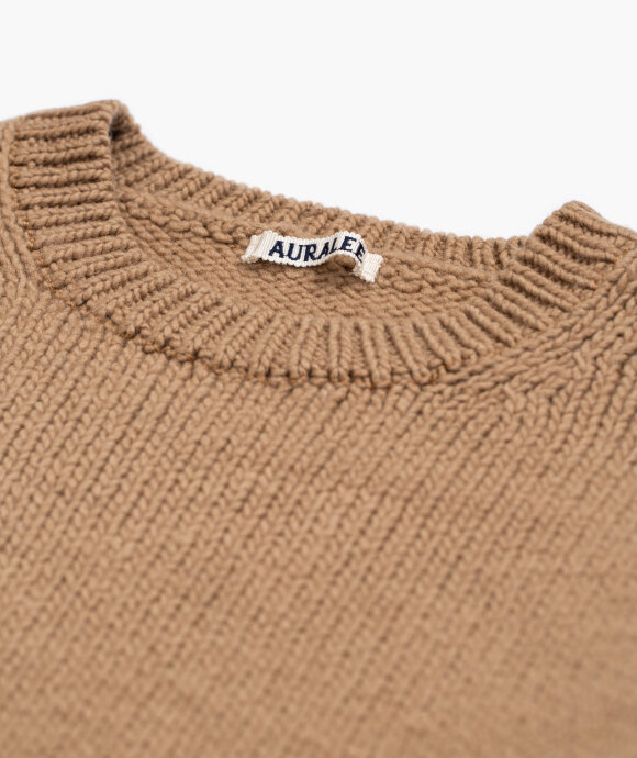 Auralee - Wool Felt Yarn Knit P/O