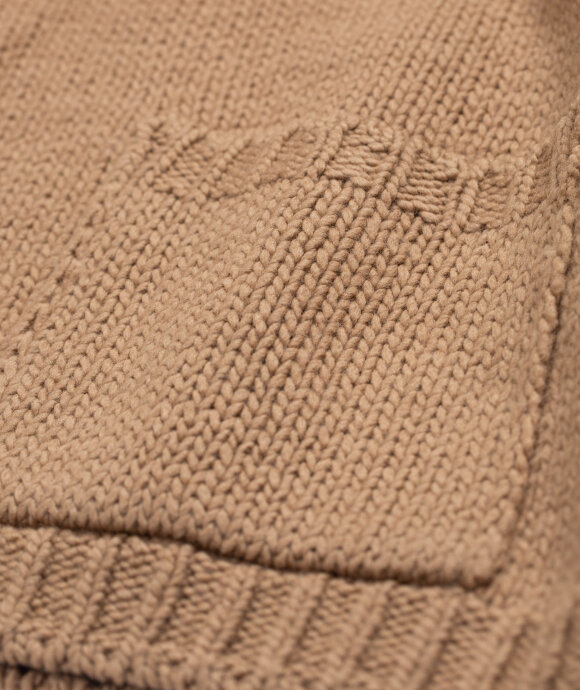Auralee - Wool Felt Yarn Knit P/O