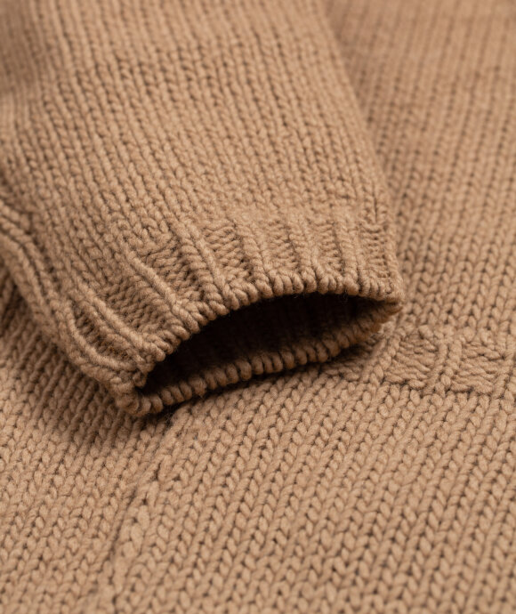 Auralee - Wool Felt Yarn Knit P/O