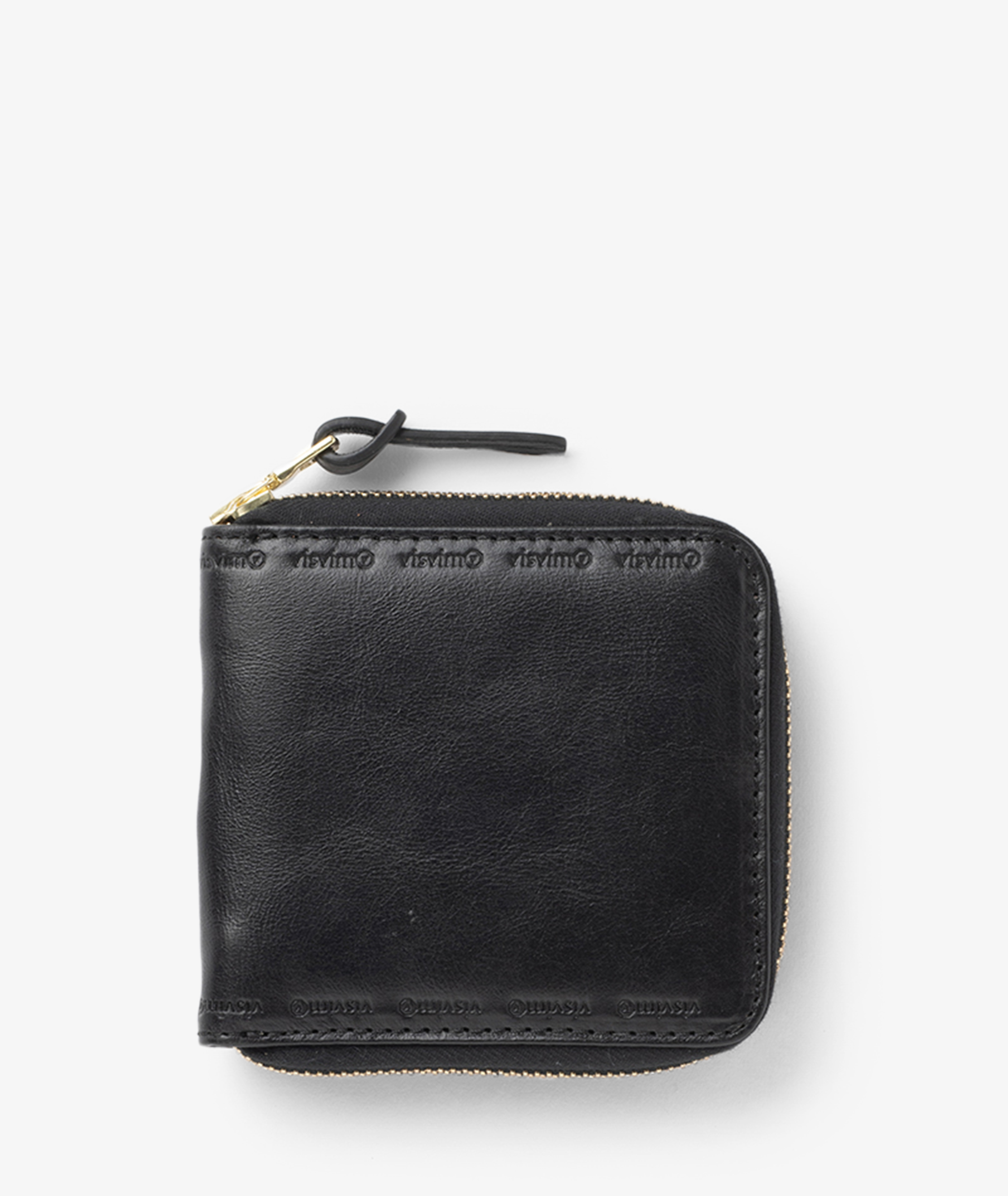 Norse Store | Shipping Worldwide - Visvim Leather Bi-Fold - Black