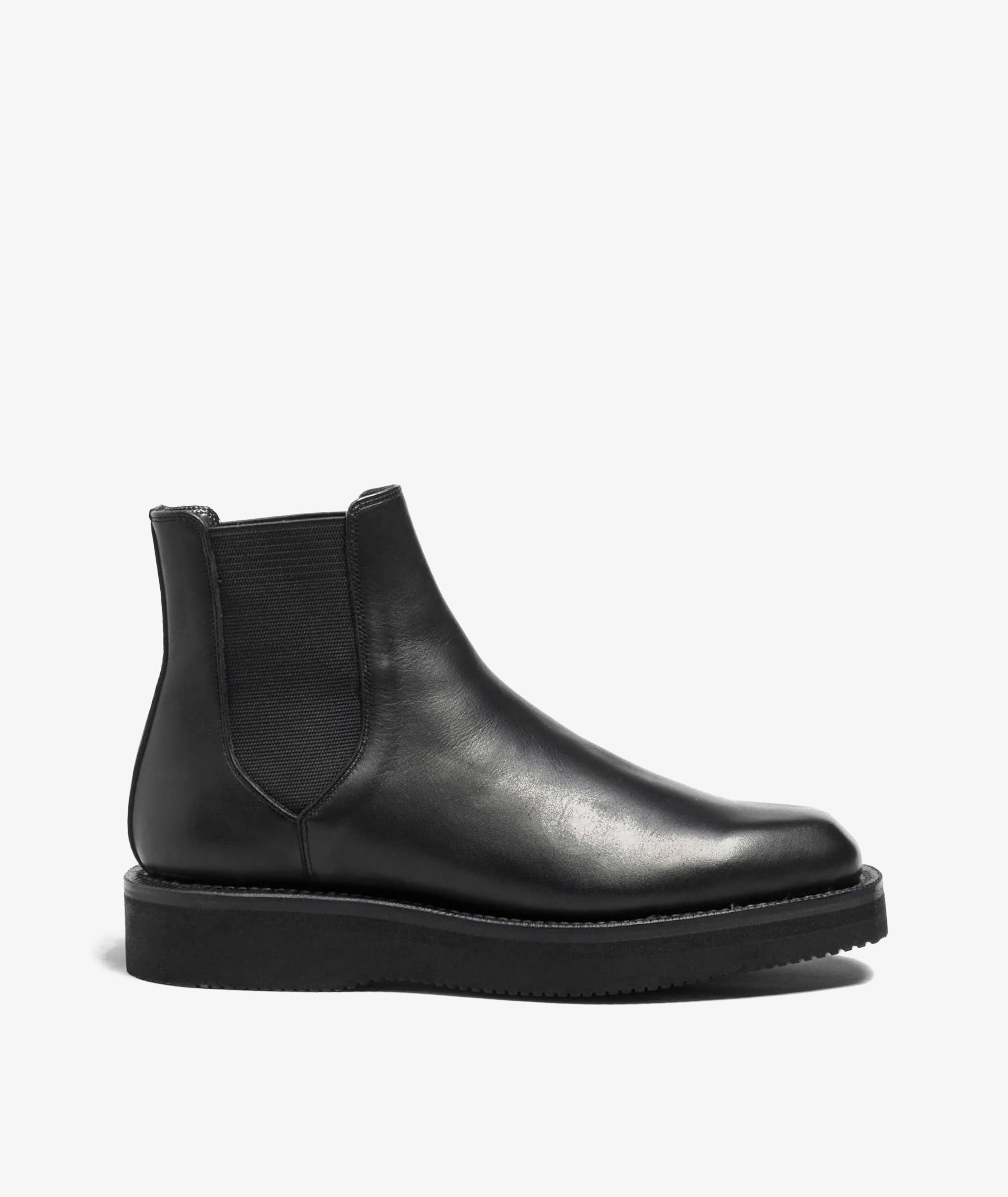 Norse Store | Shipping Worldwide - Auralee LEATHER SQUARE BOOTS