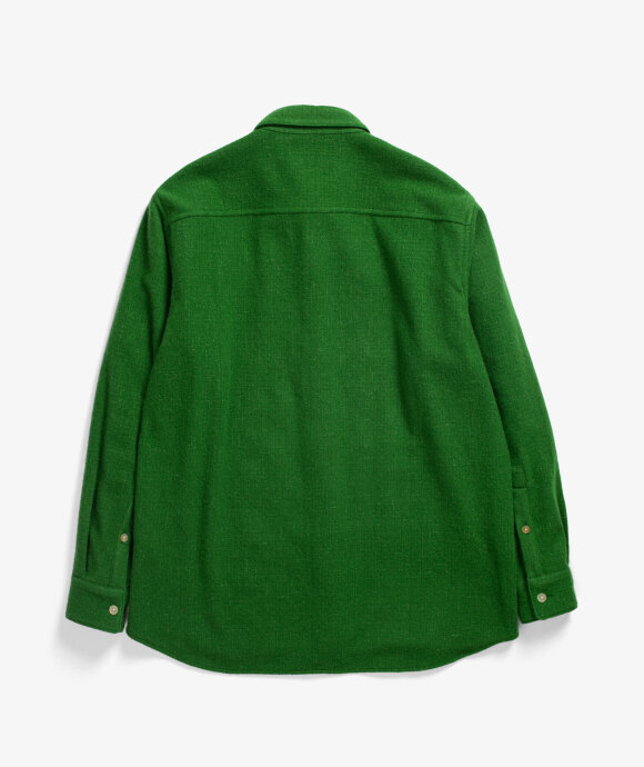 Auralee - Wool Cashmere Tweed Shirt