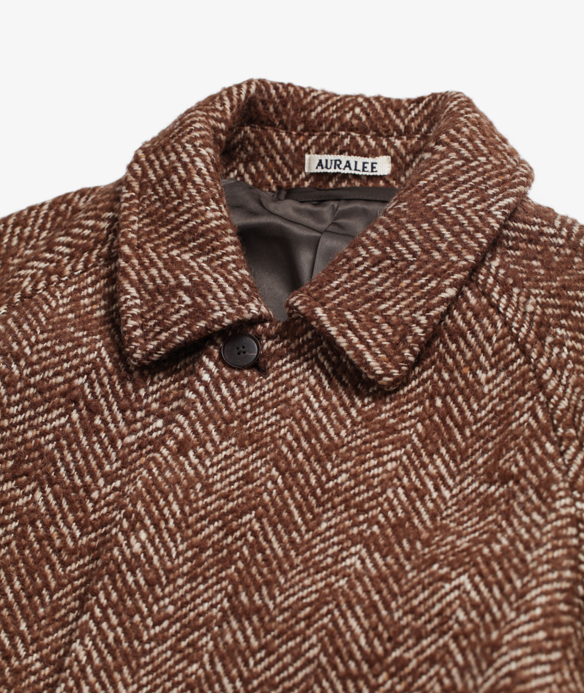 Norse Store | Shipping Worldwide - Auralee WOOL ALPACA HERRINGBONE 