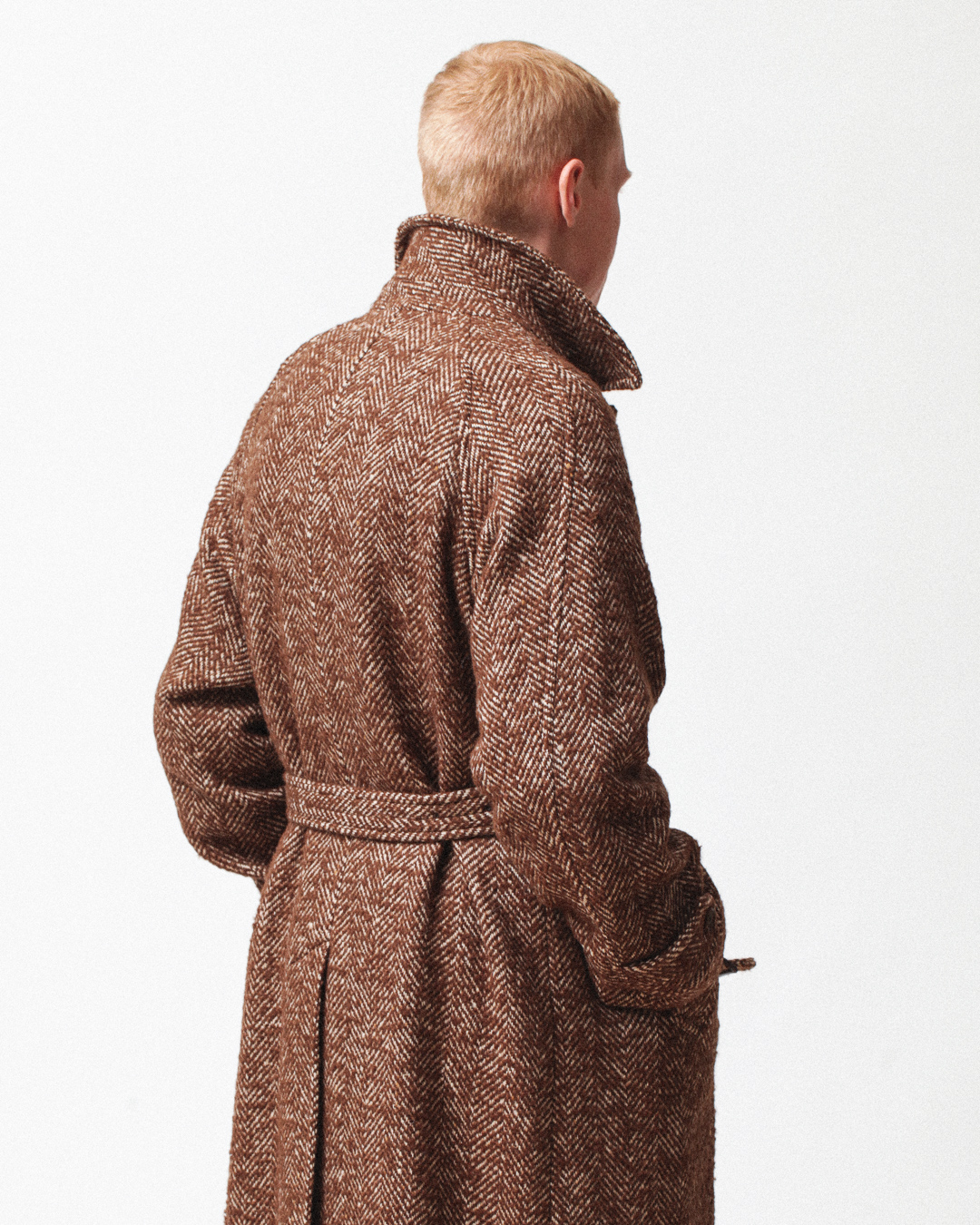 Norse Store | Shipping Worldwide - Auralee WOOL ALPACA HERRINGBONE 