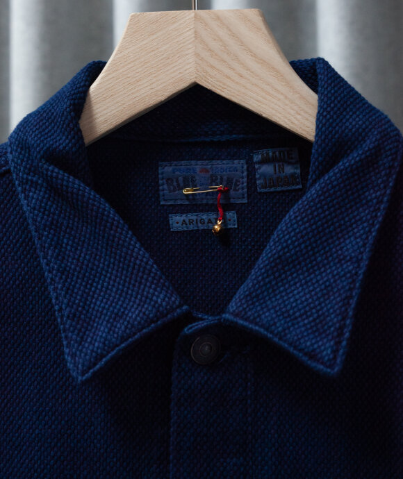 Blue Blue Japan - Sashiko Indigo Trucker Jacket