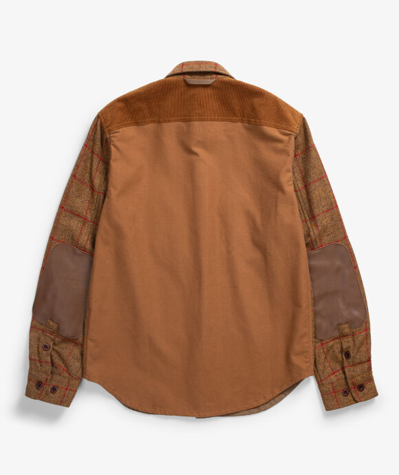 Junya Watanabe MAN - Wool Check Overshirt