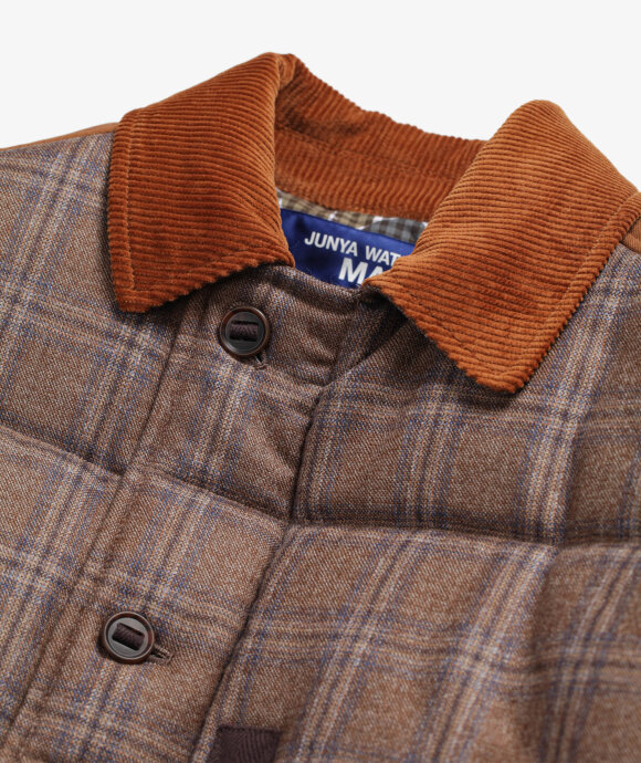 Norse Store | Shipping Worldwide - Junya Watanabe MAN Wool Check Down ...