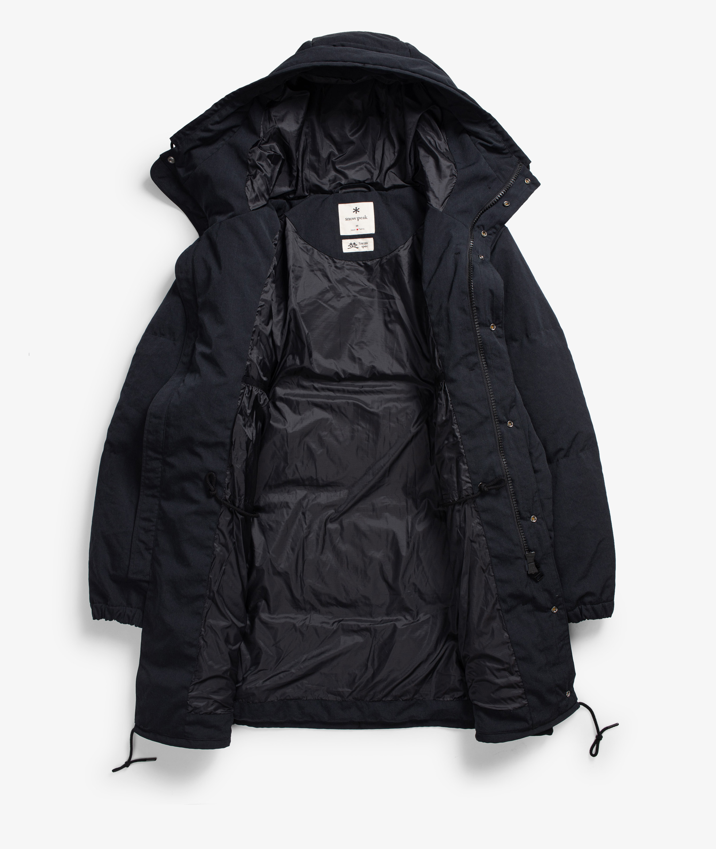 Norse Store | Shipping Worldwide - Snow Peak TAKIBI Down Coat - Black
