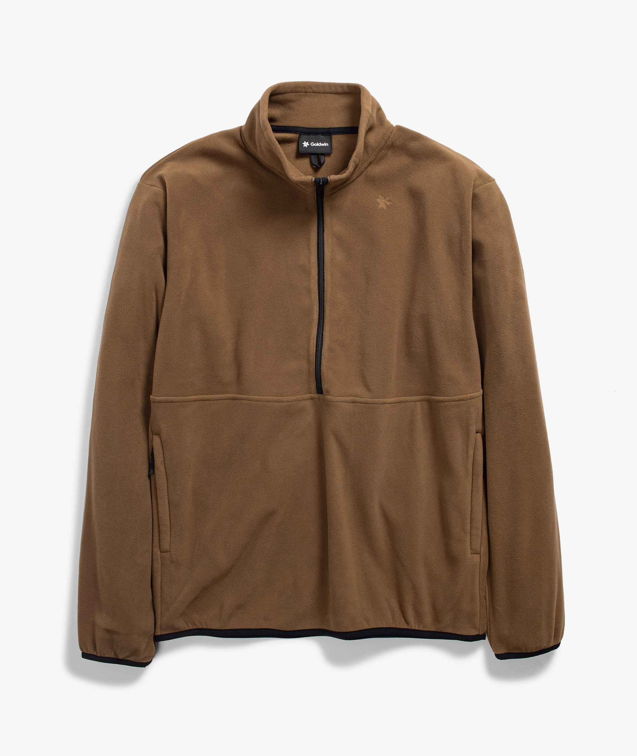 Norse Store Shipping Worldwide Goldwin Micro Fleece Half Zip Coyote