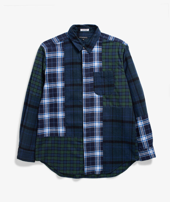 Engineered Garments - Combo Short Collar Shirt