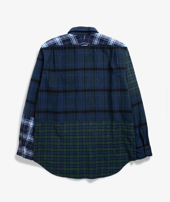 Engineered Garments - Combo Short Collar Shirt