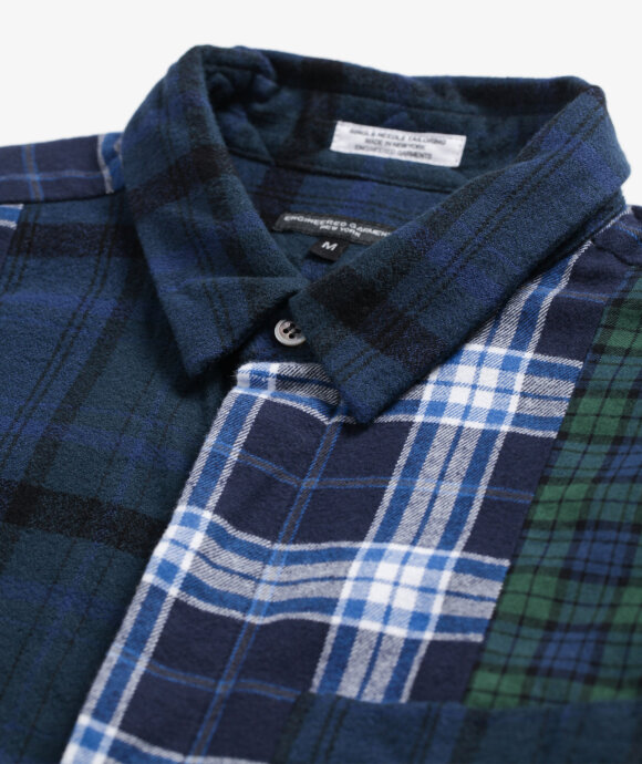 Engineered Garments - Combo Short Collar Shirt