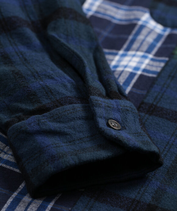 Engineered Garments - Combo Short Collar Shirt