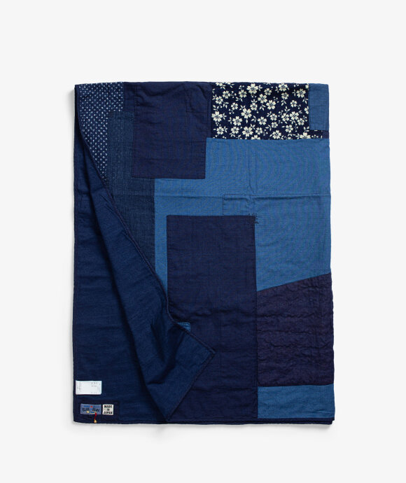 Blue Blue Japan - Indigo Patchwork Blanket