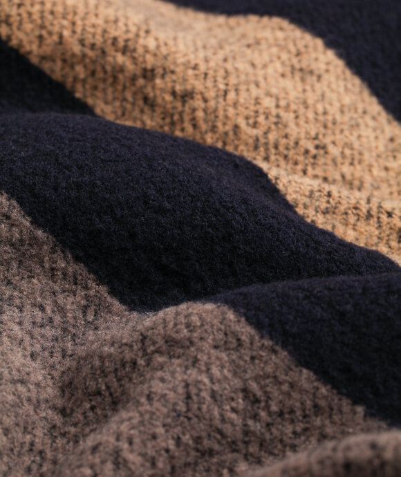 Blue Blue Japan - Wool Loop Boa Long Coat