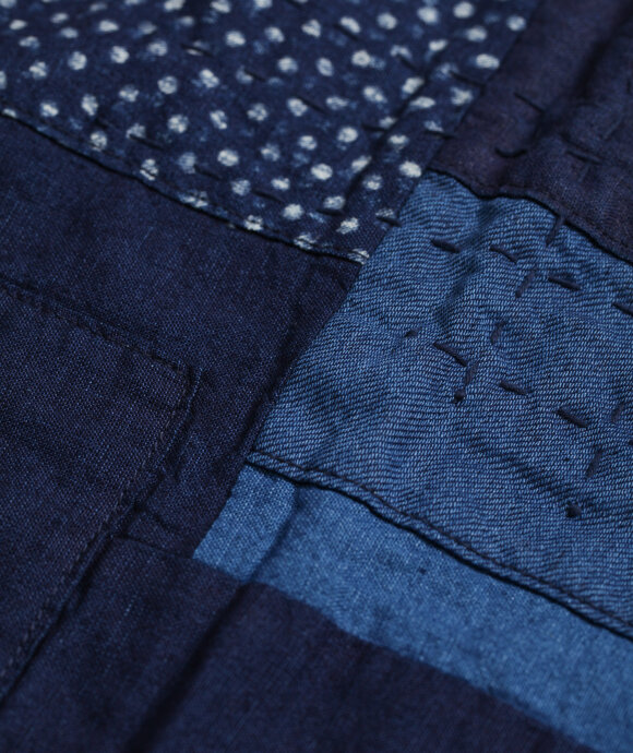 Blue Blue Japan - Indigo Patchwork Blanket