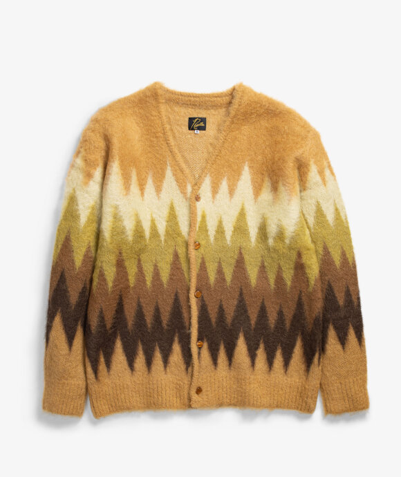Needles - Mohair Zigzag Cardigan