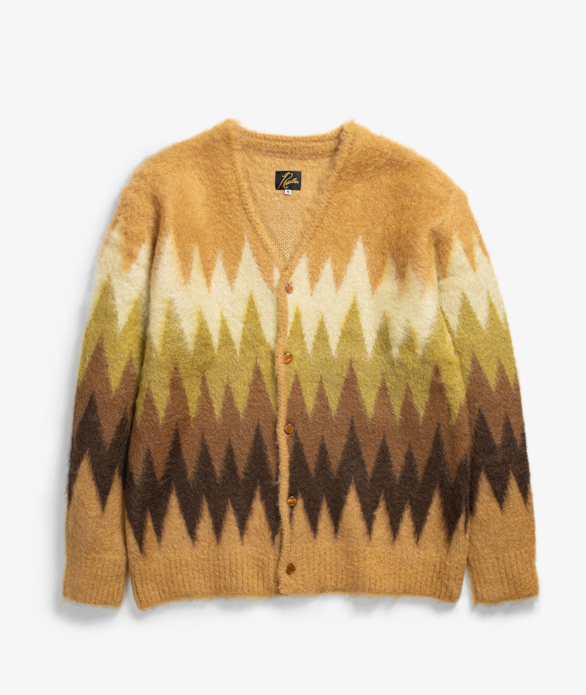 Norse Store | Shipping Worldwide - Needles Mohair Zigzag Cardigan 