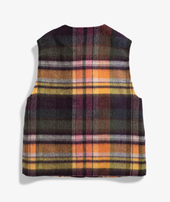 Norse Store | Shipping Worldwide - TS(S) Recycle Wool Plaid Toggle Vest ...