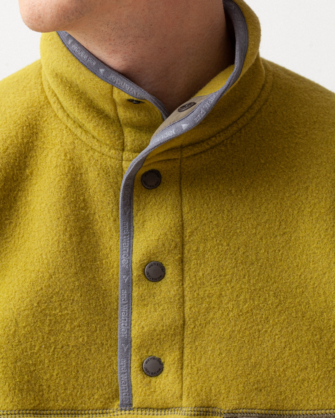 Wool sales fleece pullover