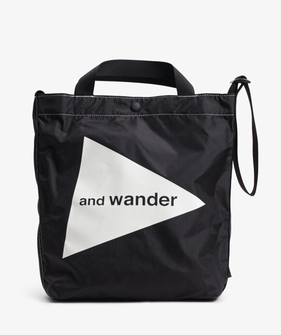 And Wander - Cordura Logo Tote Bag Medium