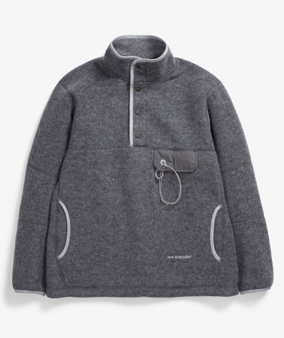 And Wander - Wool Fleece Pullover