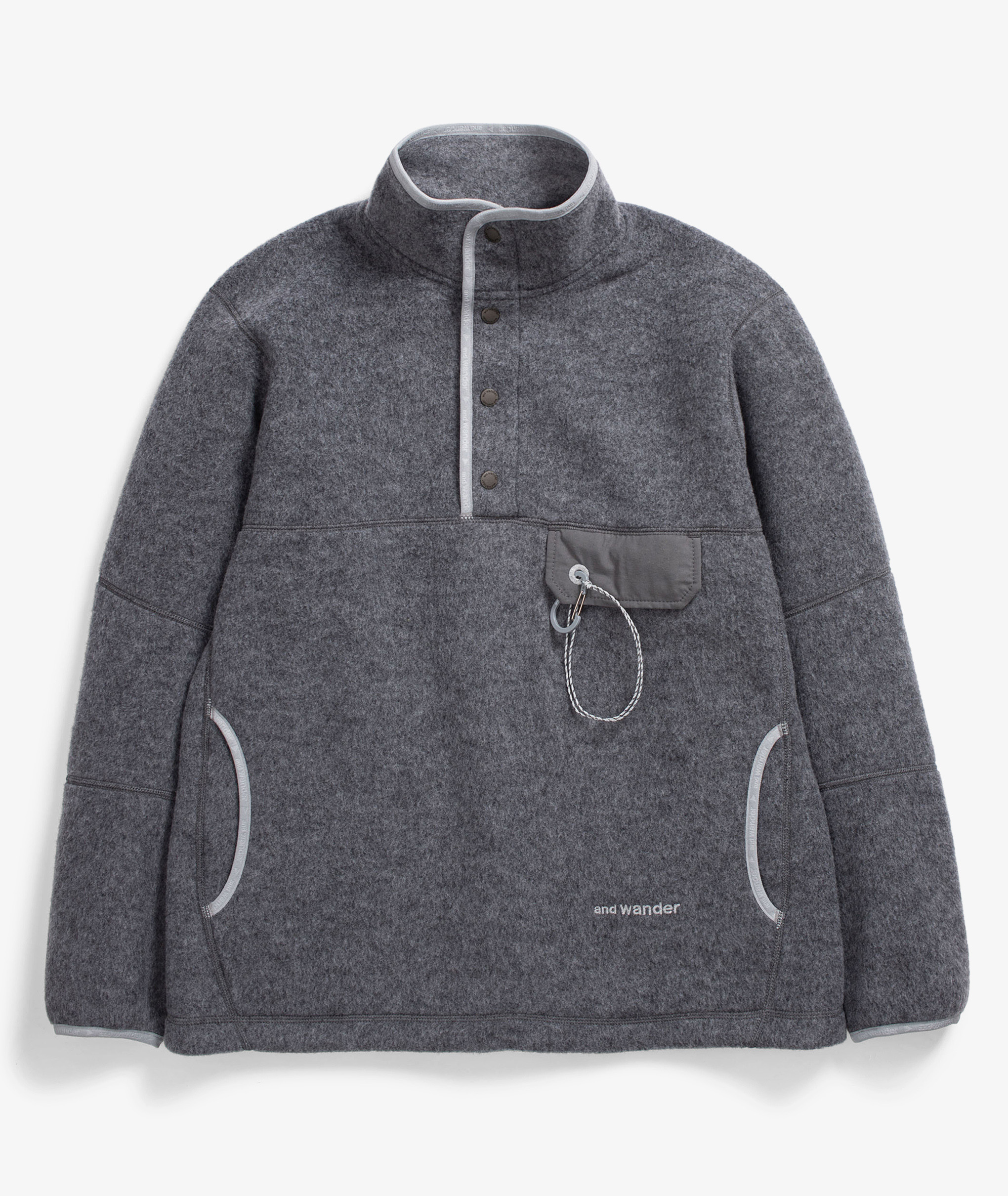 And Wander Highloft Fleece Pullover