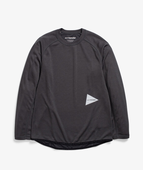 And Wander - Power Dry Jersey Raglan LS