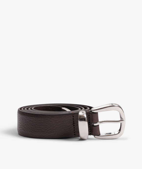 Anderson's - Grainy Leather Belt