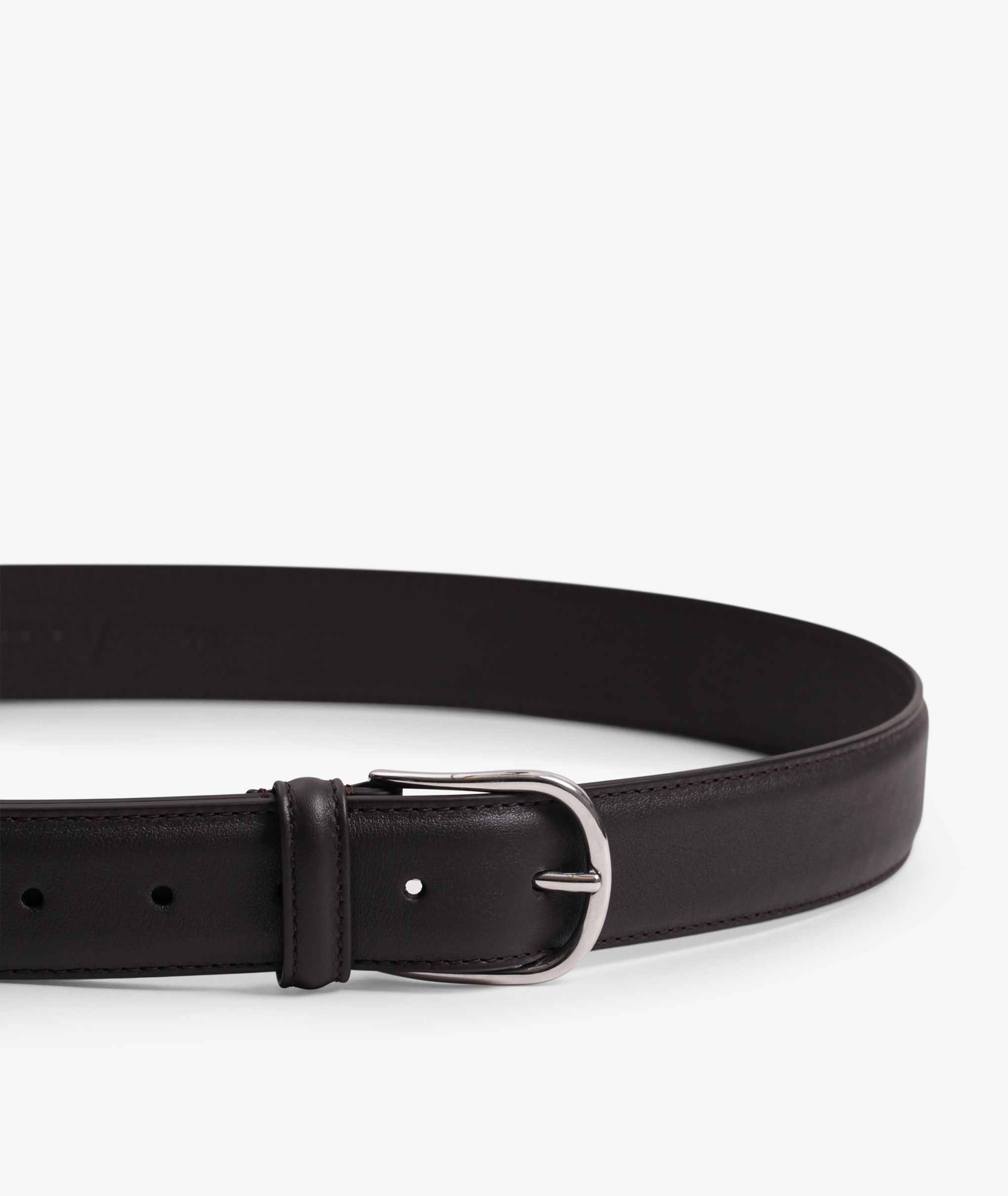 Norse Store  Shipping Worldwide - Anderson's Buckled Leather Belt - Black