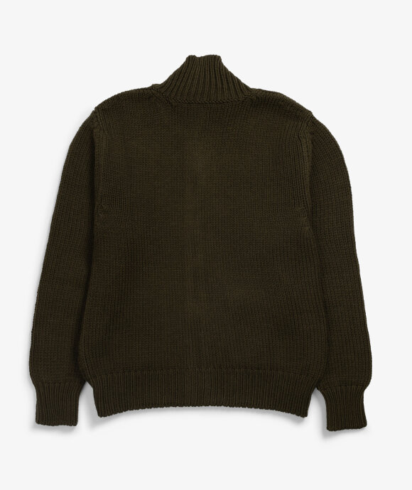 Margaret Howell - Chunky Knit Zip Cardigan